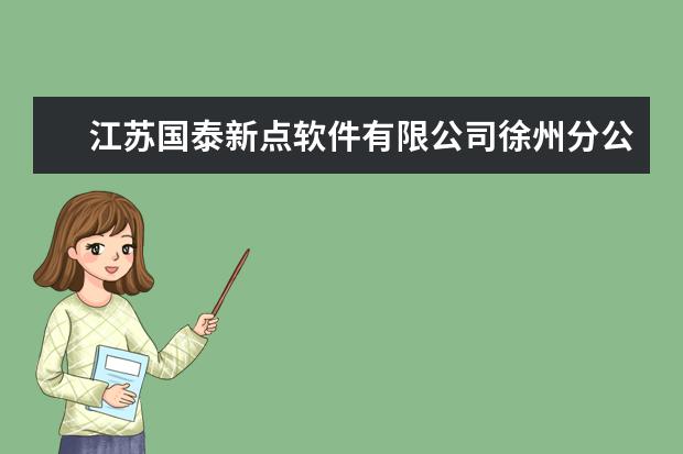 江苏国泰新点软件有限公司徐州分公司介绍？
