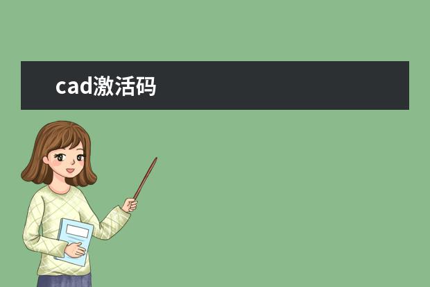 cad激活码