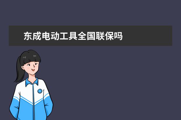 东成电动工具全国联保吗