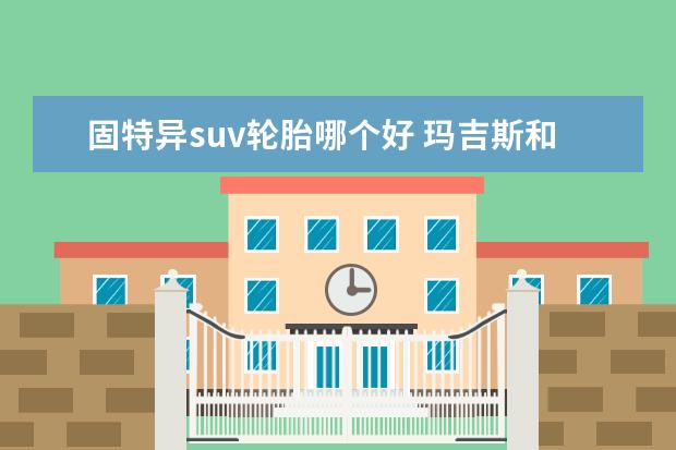 固特异suv轮胎哪个好 玛吉斯和固特异哪个轮胎比较好