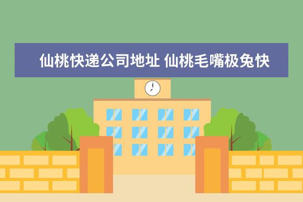仙桃快递公司地址 仙桃毛嘴极兔快递在哪