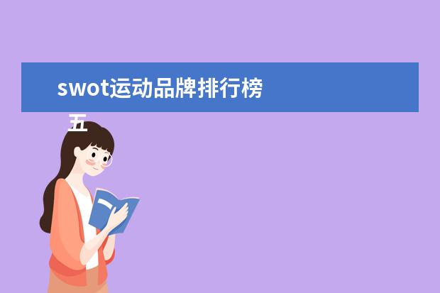 swot运动品牌排行榜
五一劳动节服装活动策划方案1