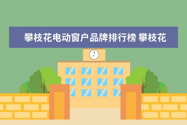 攀枝花电动窗户品牌排行榜 攀枝花电瓶车上牌规定