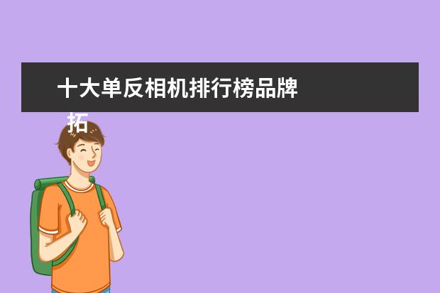 十大单反相机排行榜品牌
拓展资料: