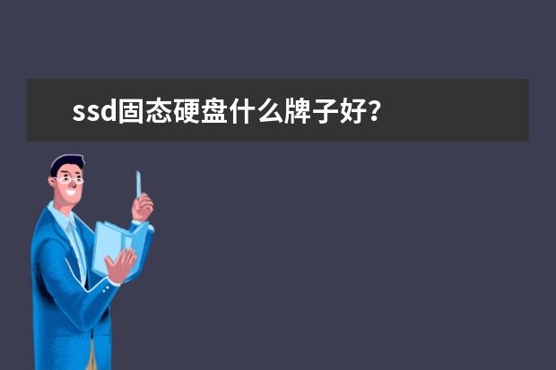 ssd固态硬盘什么牌子好?