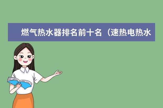 燃气热水器排名前十名(速热电热水器十大排名品牌)
