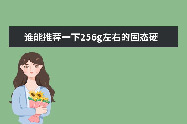 谁能推荐一下256g左右的固态硬盘,什么mlc t