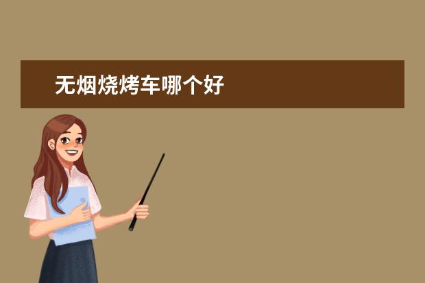 无烟烧烤车哪个好