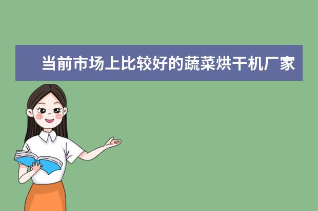 当前市场上比较好的蔬菜烘干机厂家是哪个?