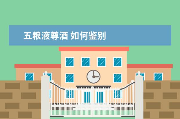 五粮液尊酒 如何鉴别