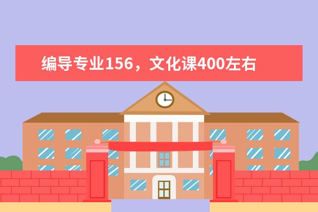 编导专业156，文化课400左右，能上河南省的那些本科学校啊？外省的呢？