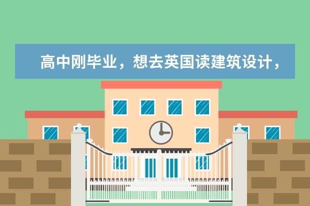 高中刚毕业，想去英国读建筑设计，有什么好的学院吗？