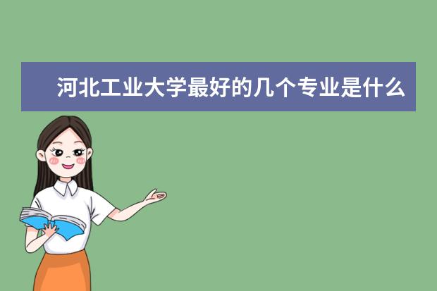 河北工业大学最好的几个专业是什么?