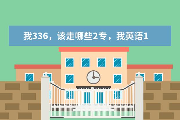 我336,该走哪些2专,我英语108,个人认为英语比较好。是找四川的学校,最好这些学校还有电脑专业和建筑专业 。帮我找下学校