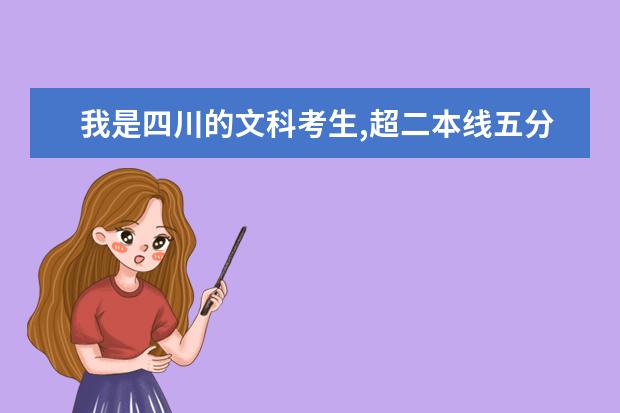 我是四川的文科考生,超二本线五分,全省排名31285,能上川内哪些二本大学?